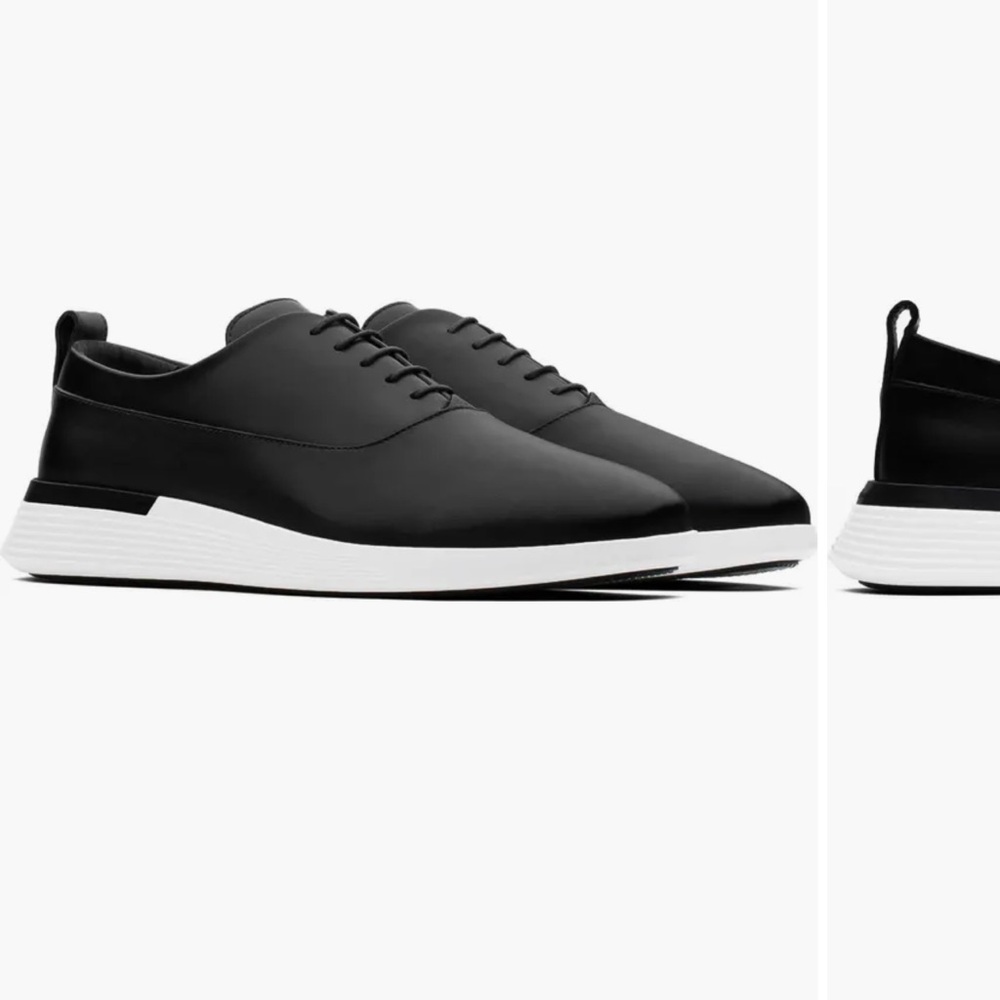 Black Men's wolf & shepherd shoes